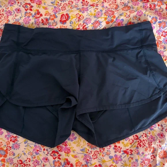 lululemon athletica Navy Blue Athletic Shorts - Picture 2 of 4